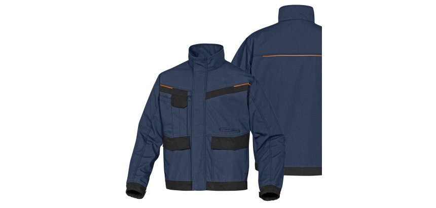 Giacca da lavoro Deltaplus Mach 2 Corporate, blu/nero