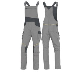 Salopette da lavoro Deltaplus Mach 2 Corporate, grigio chiaro/grigio scuro