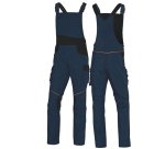 Salopette da lavoro Deltaplus Mach 2 Corporate, blu/nero