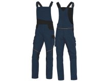 Salopette da lavoro Deltaplus Mach 2 Corporate, blu/nero