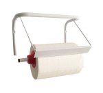 Porta bobina asciugatutto da muro - metallo - bianco - PerfettoFactory