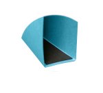 Cartella sospesa Joker - armadio - interasse 33 cm - fondo U - 33 x 28 cm - blu - Bertesi