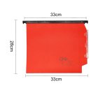 Cartella sospesa Joker - armadio - interasse 33 cm - fondo U - 33 x 28 cm - rosso - Bertesi