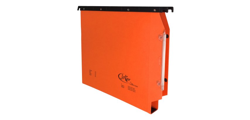 Cartella sospesa Joker - armadio - interasse 33 cm - fondo U - 33 x 28 cm - arancio - Bertesi