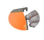 Cartella sospesa Joker - armadio - interasse 33 cm - fondo U - 33 x 28 cm - arancio - Bertesi