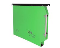 Cartella sospesa Joker - armadio - interasse 33 cm - fondo U - 33 x 28 cm - verde - Bertesi