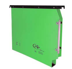 Cartella sospesa Joker - armadio - interasse 33 cm - fondo U - 33 x 28 cm - verde - Bertesi