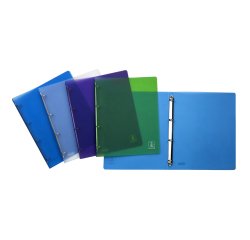 Raccoglitore 2ndLife - 4 anelli tondi 15 mm - dorso 2,5 cm - 22x30 cm - mix 4 colori - Favorit