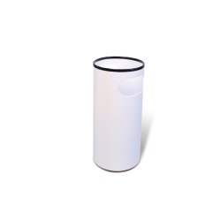 Portaombrelli PS66 - 22 L - diametro 25 cm - H 52 cm - plastica - bianco - Methodo