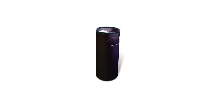 Portaombrelli PS66 - 22 L - diametro 25 cm - H 52 cm - plastica - nero - Methodo