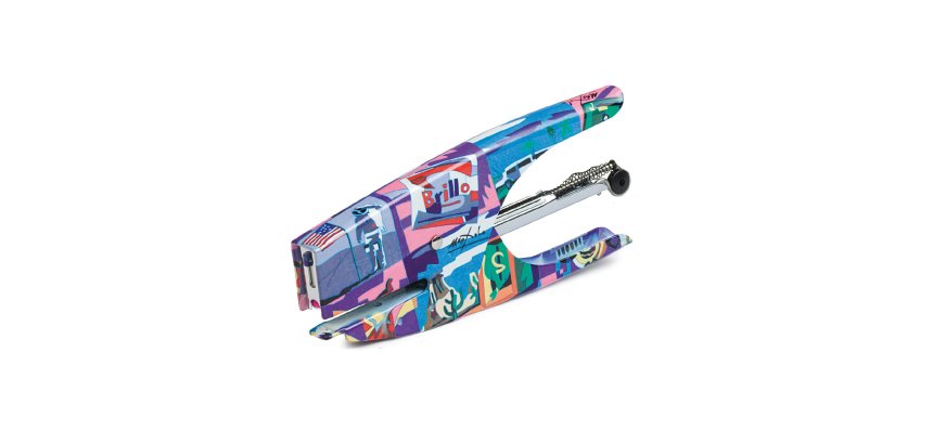 Cucitrice a pinza Pop Art - punti 6/4 - American Dream - acciaio cromato - Iternet