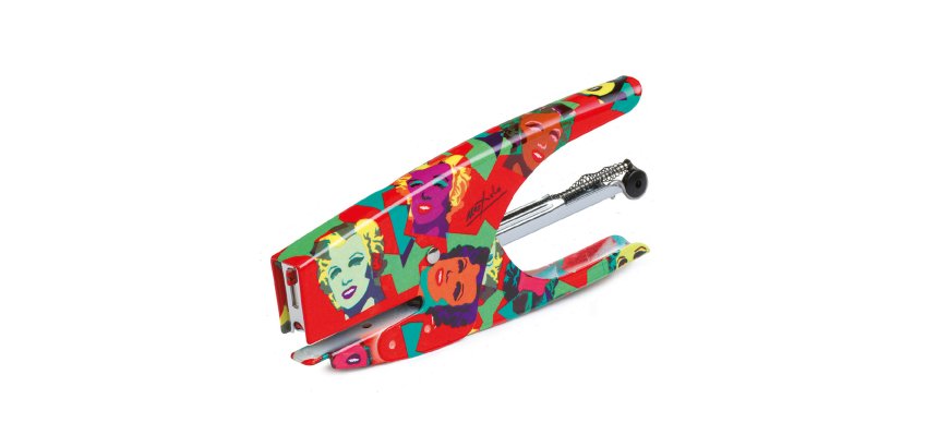 Cucitrice a pinza Pop Art - punti 6/4 - Marylin - acciaio cromato - Iternet