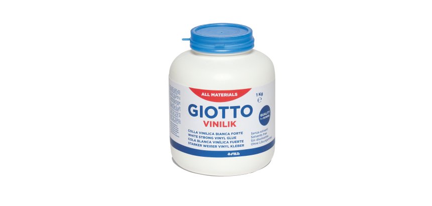 Colla vinilica Vinilik - barattolo 1 kg - bianco - Giotto