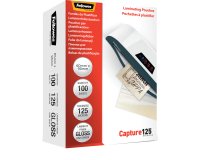 Pouches Capture125 - 60x90 mm - 2x125 micron - Fellowes - scatola 100 pezzi