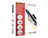 Pouches Capture125 - 65x95 mm - 2x125 micron - Fellowes - scatola 100 pezzi