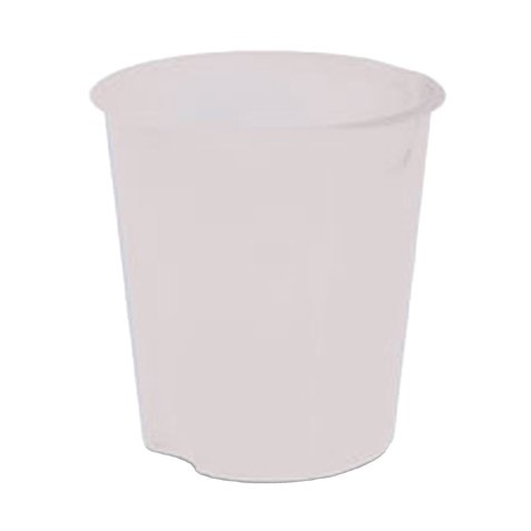Cestino gettacarte E020 Modula - altezza 32,5 cm - diametro 31 cm - 16,5 L - trasparente neutro - Fellowes