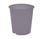 Cestino gettacarte E020 Modula - altezza 32,5 cm - diametro 31 cm - 16,5 L - fumé trasparente - Fellowes