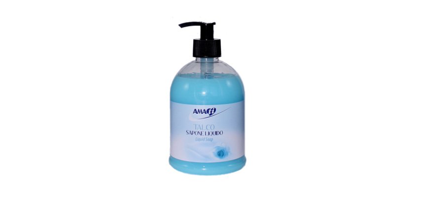 Sapone liquido - talco - Amati - dispenser da 500 m