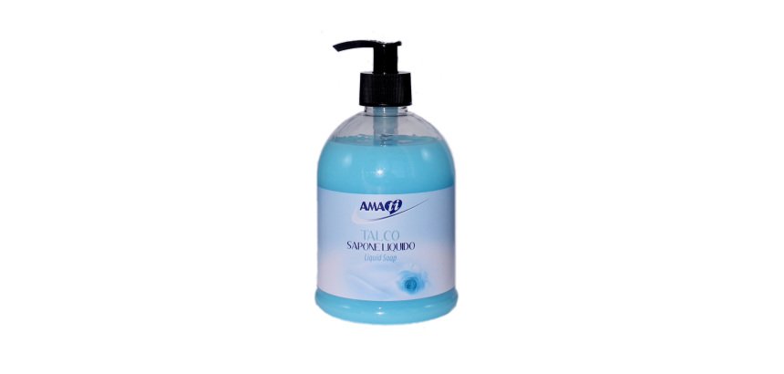 Sapone liquido - talco - Amati - dispenser da 500 m