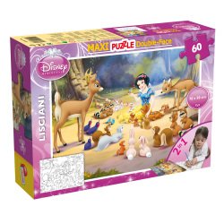 Puzzle Supermaxi Snow White - 60 pezzi - Lisciani