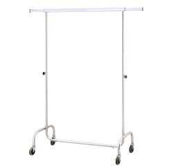 Stender appendiabiti professionale AC0081 - 105/175 x 50 x 141/191 cm - acciaio - Serena Group