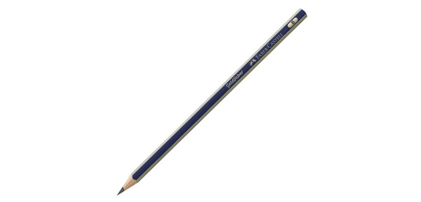 Matita in grafite Goldfaber 1221 - esagonale - gradazione B - Faber-Castell