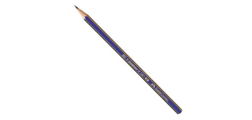 Matita in grafite Goldfaber 1221 - esagonale - gradazione H - Faber-Castell
