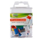 Spilli a bandierina - colori assortiti - Lebez - scatola 40 pezzi