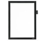 Cornice adesiva Duraframe Note - pannello magnetico - A4 (21 x 29,7 cm) - nero - Durable