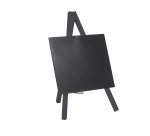 Mini Lavagna con cavalletto nero - 24,4 x 15 cm - nero - Securit