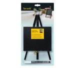 Mini Lavagna con cavalletto nero - 24,4 x 15 cm - nero - Securit