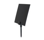 Supporti a spina per targhette - nero - Securit - set 20 pezzi