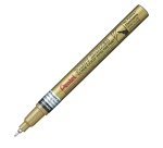 Marcatore Paint Marker Linea Amiko - punta extra fine 0,60mm - oro - Pentel