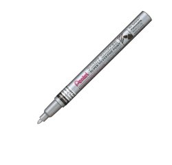 Marcatore Paint Marker Linea Amiko - punta fine 2,90mm - argento - Pentel