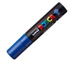 Marcatore a base d'acqua Uni Posca PC17K - punta extra large a scalpello 15,0mm  - blu - Uni Mitsubishi