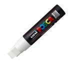 Marcatore a base d'acqua Uni Posca PC17K - punta extra large a scalpello 15,0mm  - bianco - Uni Mitsubishi
