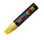 Marcatore a base d'acqua Uni Posca PC17K - punta extra large a scalpello 15,0mm  - giallo - Uni Mitsubishi