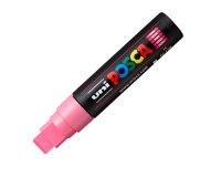 Marcatore a base d'acqua Uni Posca PC17K - punta extra large a scalpello 15,0mm  - rosa - Uni Mitsubishi