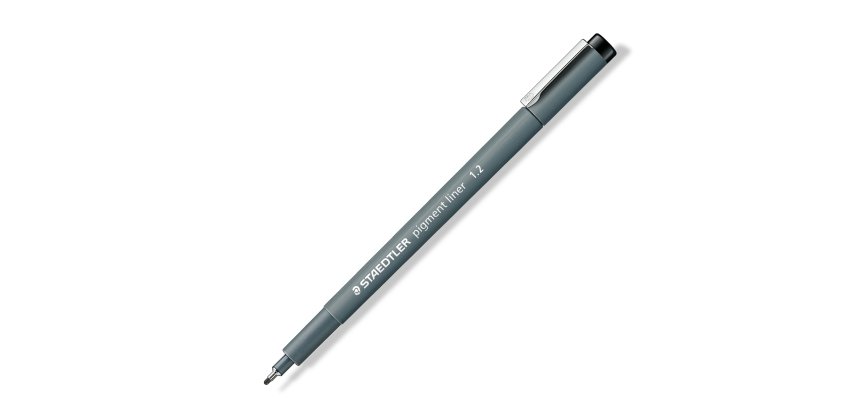 Pennarello Pigment Liner 308 - 1,2mm - nero - Staedtler