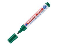 Marcatore per lavagne bianche 660 - punta conica - da 1,5 a 3 mm - verde - Edding