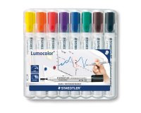 Marcatore cancellabile Lumocolor whiteboard 351 - tratto 2,0 mm - Staedtler - astuccio 8 pezzi