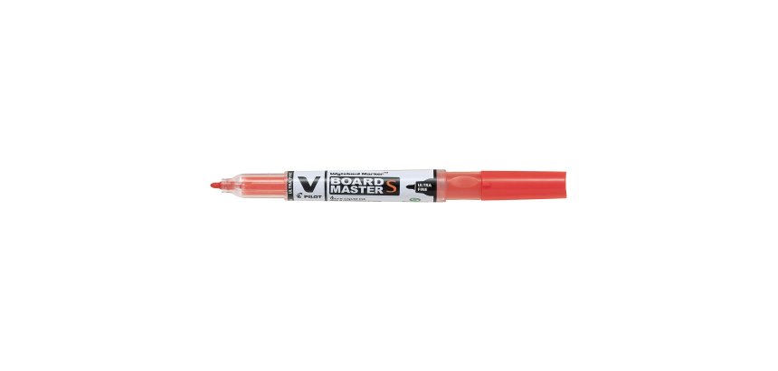 Marcatore V Board Master S Ultra Fine Begreen - punta ultra fine - tratto 0,8mm - rosso - Pilot