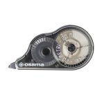 Correttore a nastro 20 Metri - 5 mm x 20 m - involucro nero - Osama