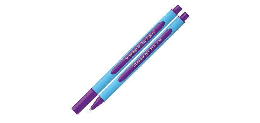 Penna a sfera Slider Edge - tratto XB - viola - Schneider