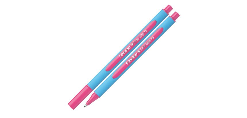 Penna a sfera Slider Edge - tratto XB - rosa - Schneider