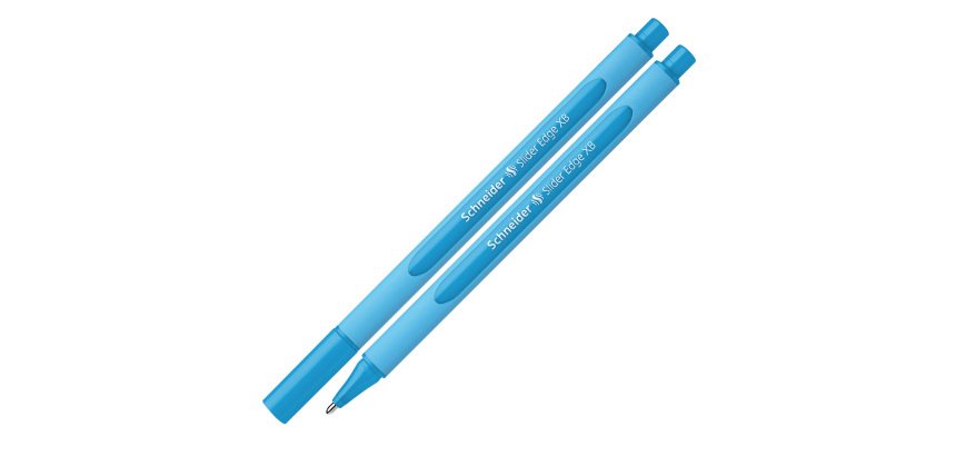 Penna a sfera Slider Edge - tratto XB  - azzurro - Schneider