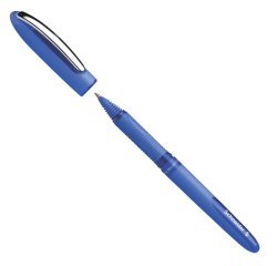 Roller One Hybrid C con cappuccio  - tratto 0,3mm - blu - Schneider