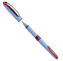 Roller One Hybrid N con cappuccio  - tratto 0,3mm - rosso - Schneider