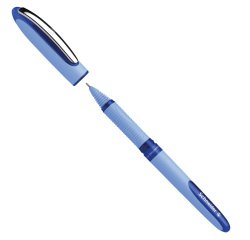 Roller One Hybrid N con cappuccio - tratto 0,3mm - blu - Schneider