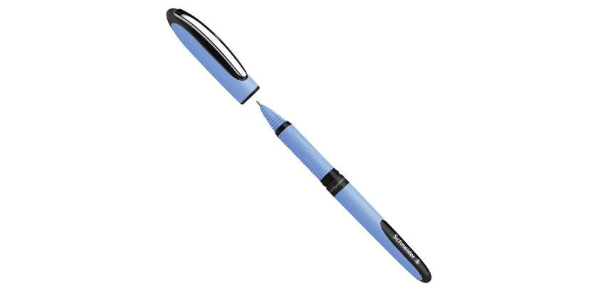 Roller One Hybrid N con cappuccio  - tratto 0,5mm - nero - Schneider